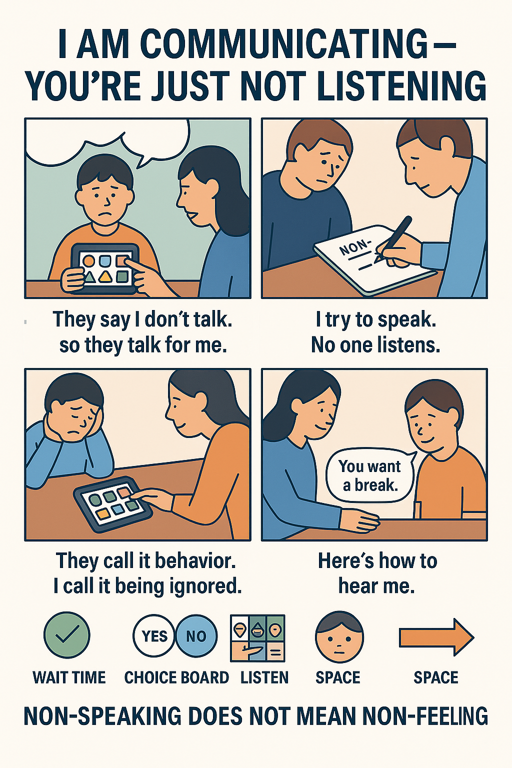 I Am Communicating – You're Just Not Listening